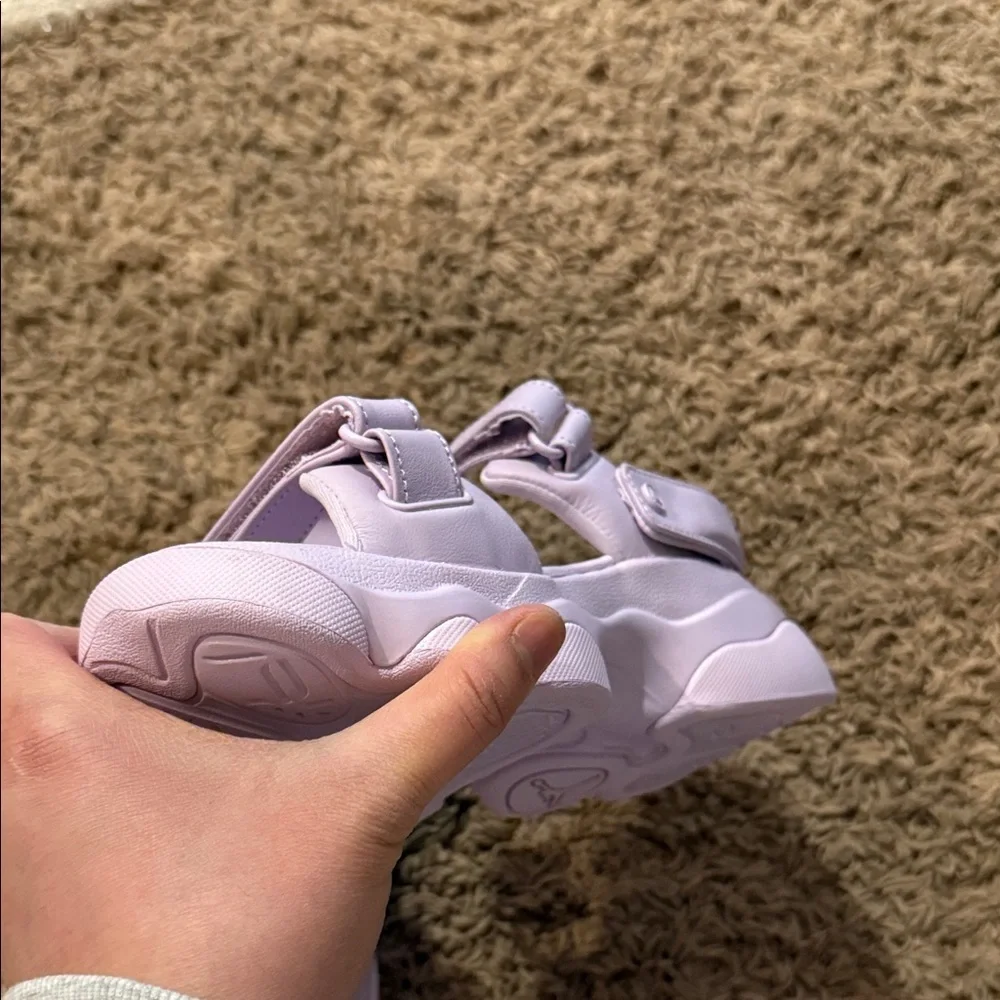 Jordan Lavender Platform Sandals